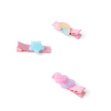 Accessorize London Pack of 3 Rainbow And Star Slides