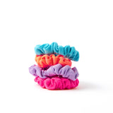 Accessorize London Pack Of 4 Jersey Scrunchies