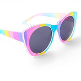 Accessorize London Rainbow Stripe Sunglasses