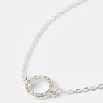 Accessorize London Women's Pave Cut Out Circle Bracelet