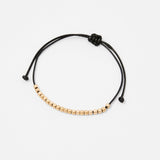 Accessorize London Gold Beads Friendship Bracelet