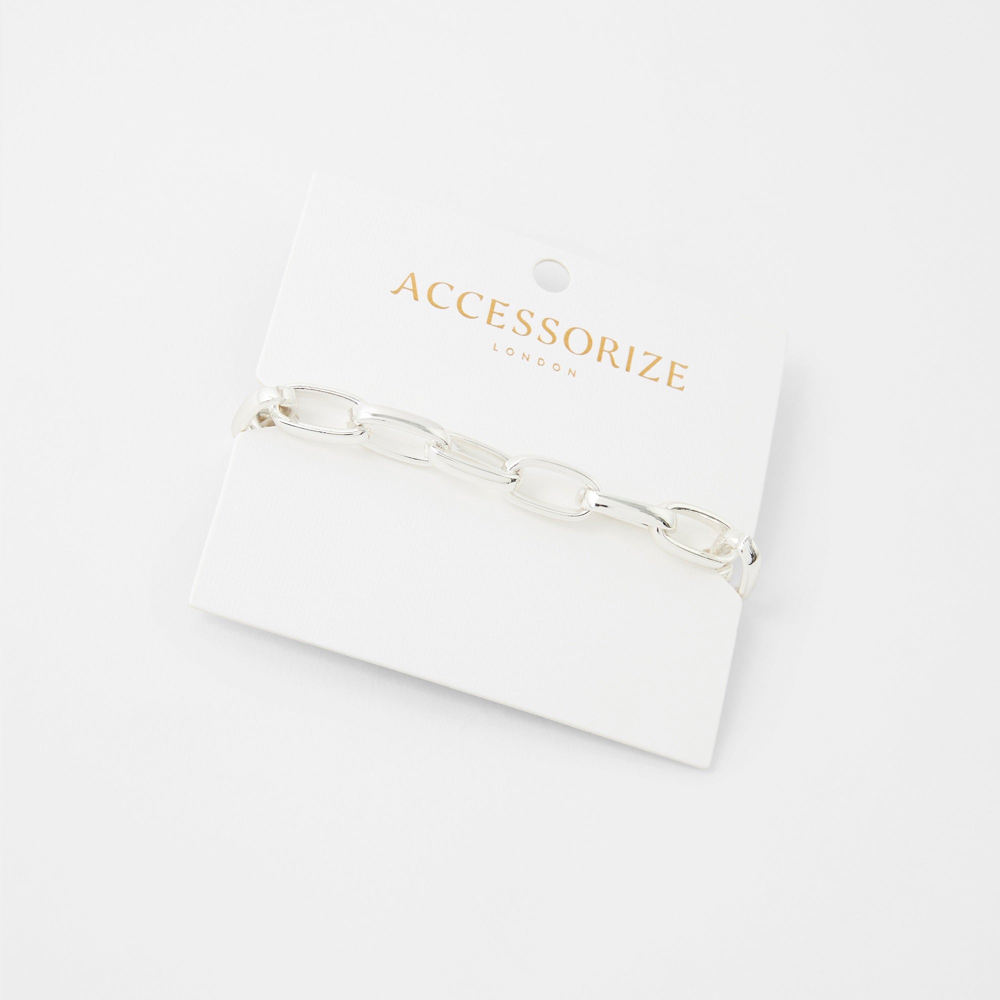 Accessorize London Women's Simple Medium Chain Bracelet
