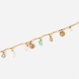 Accessorize London Women's Gold Meadow Muse Charmy Bracelet