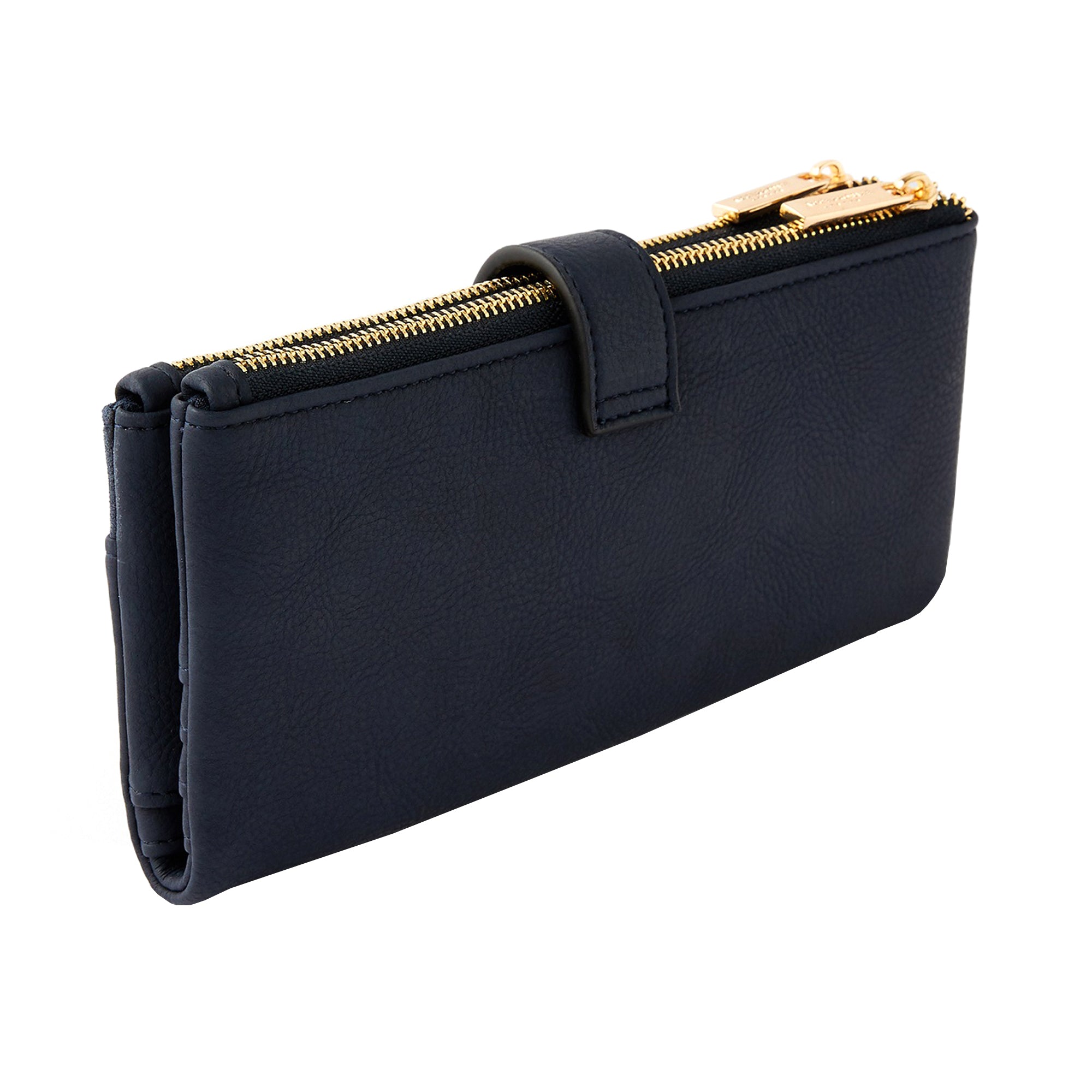 Buy Blue Freya Push Lock Wallet Purse Online