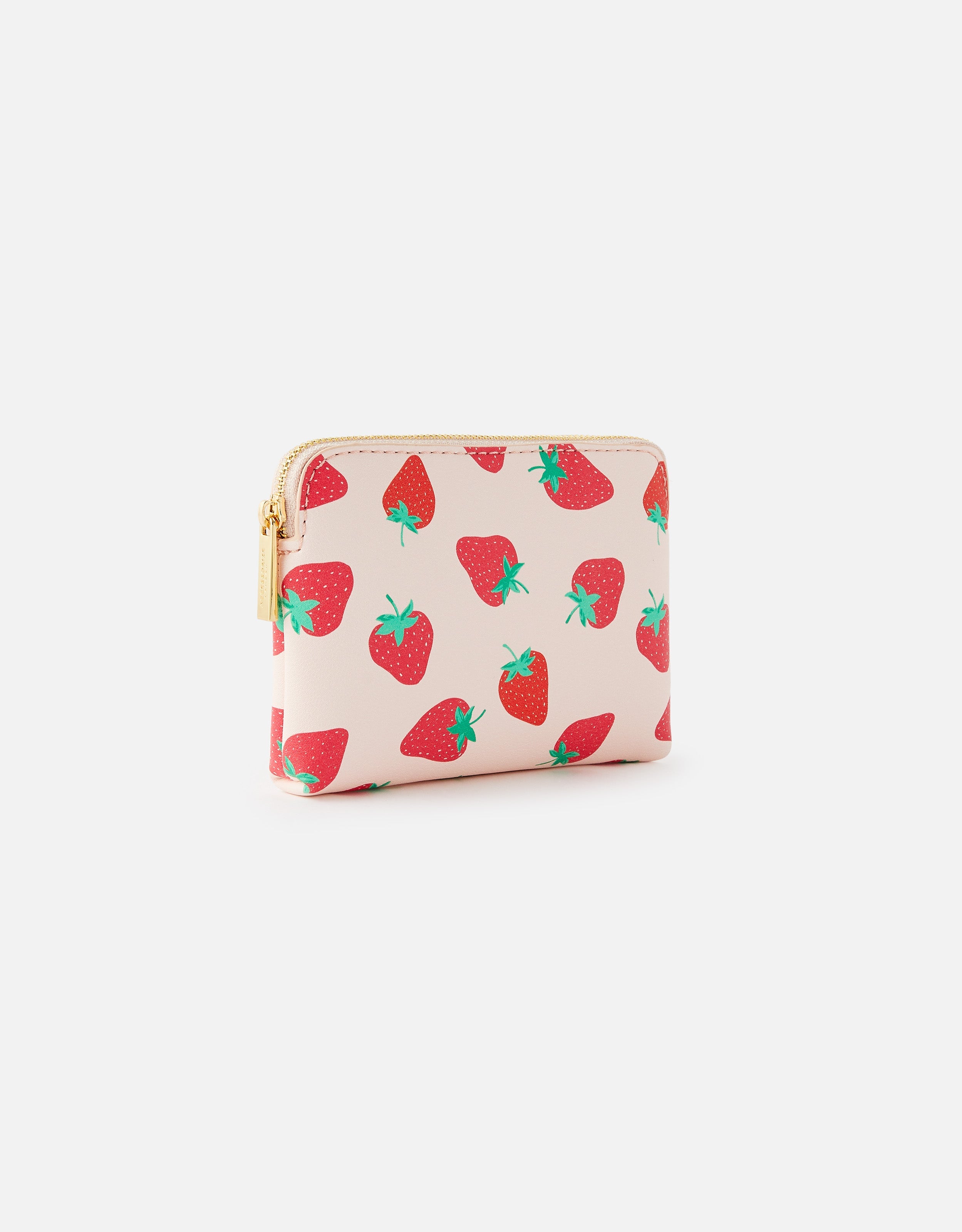 Cute Strawberry Print Women Mini Wallets Furit Coin Purses Card Holder  Money Bag Children Zipper Change Pouch Headset Storage - AliExpress