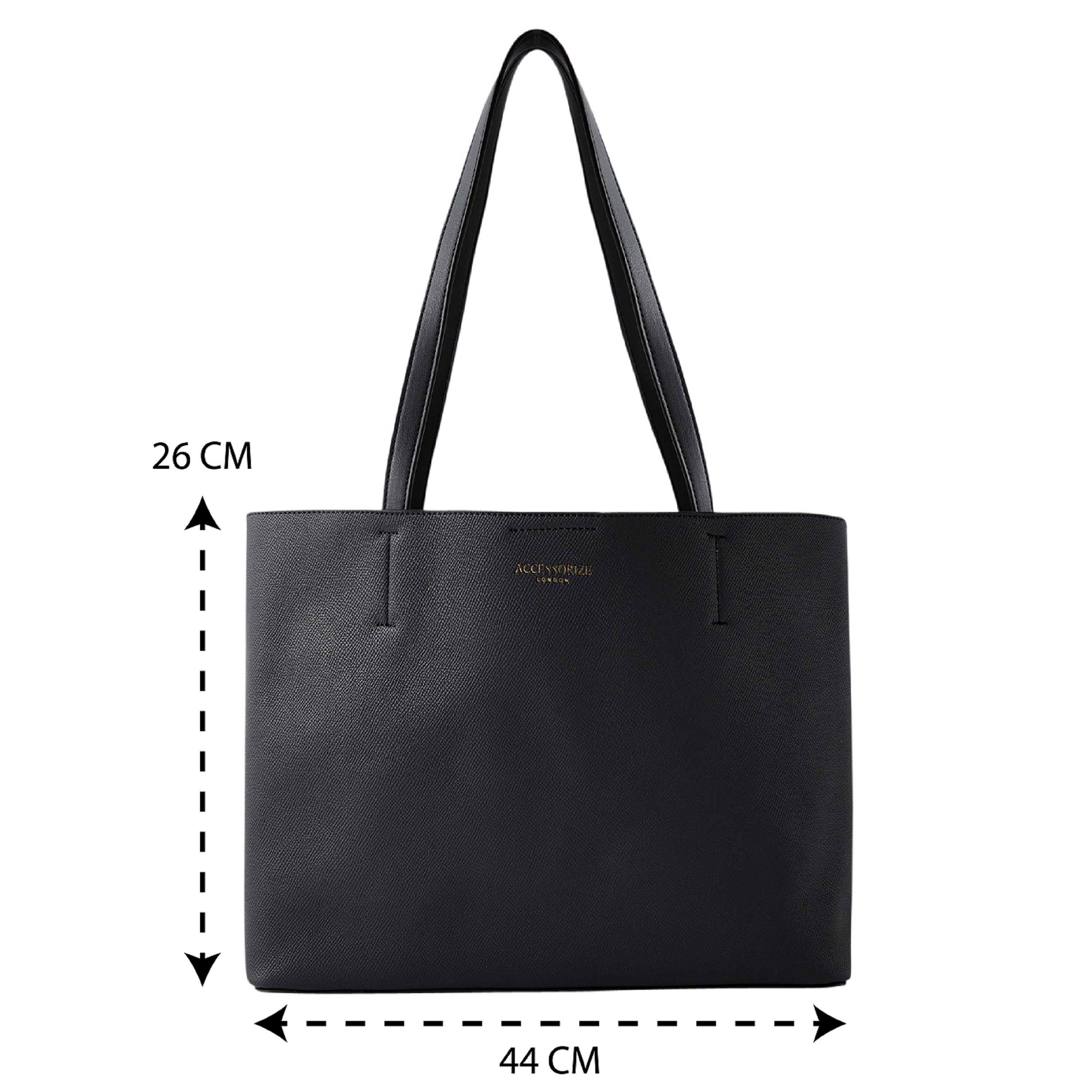 Buy Black Leo Tote Bag Online Accessorize India