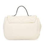 Accessorize London Women's Alani quilted cross-body bag cream