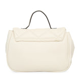 Accessorize London Women's Alani quilted cross-body bag cream