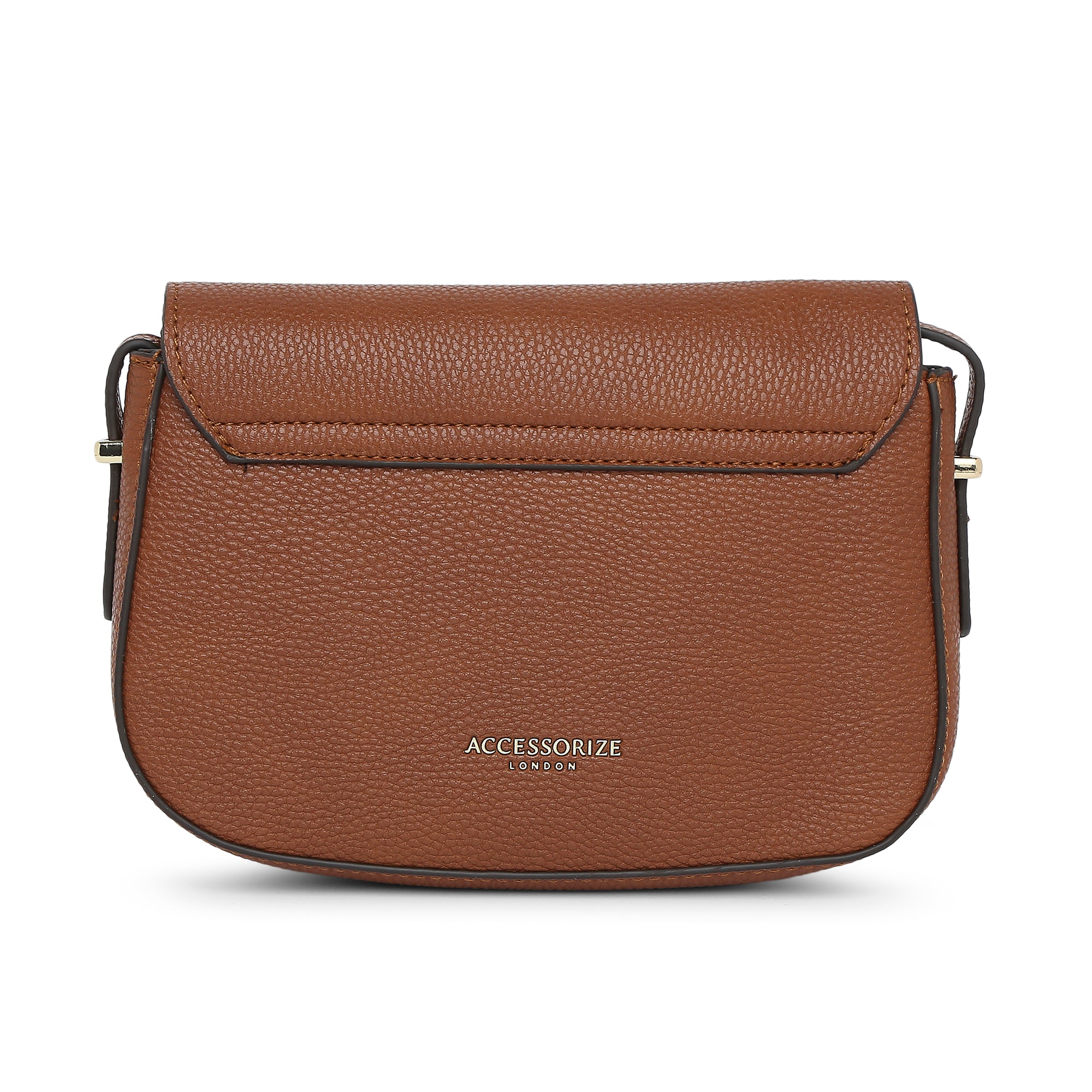 Buy Ruby Saddle Sling Bag-Tan Online - Accessorize India
