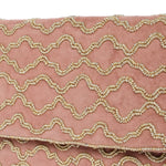 Accessorize London Women's Faux Leather Grecian Tile Velvet Clutch