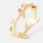 Accessorize London Women's Vine Wrap Ring Large