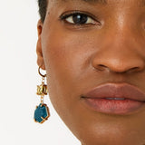 Accessorize London Country Retreat Double Gem Earrings