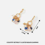 Accessorize London Women's Country Retreat Cluster Beads Earring