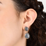 Accessorize London Women's grey Dfg Country Retreat Encased Stone Drop E
