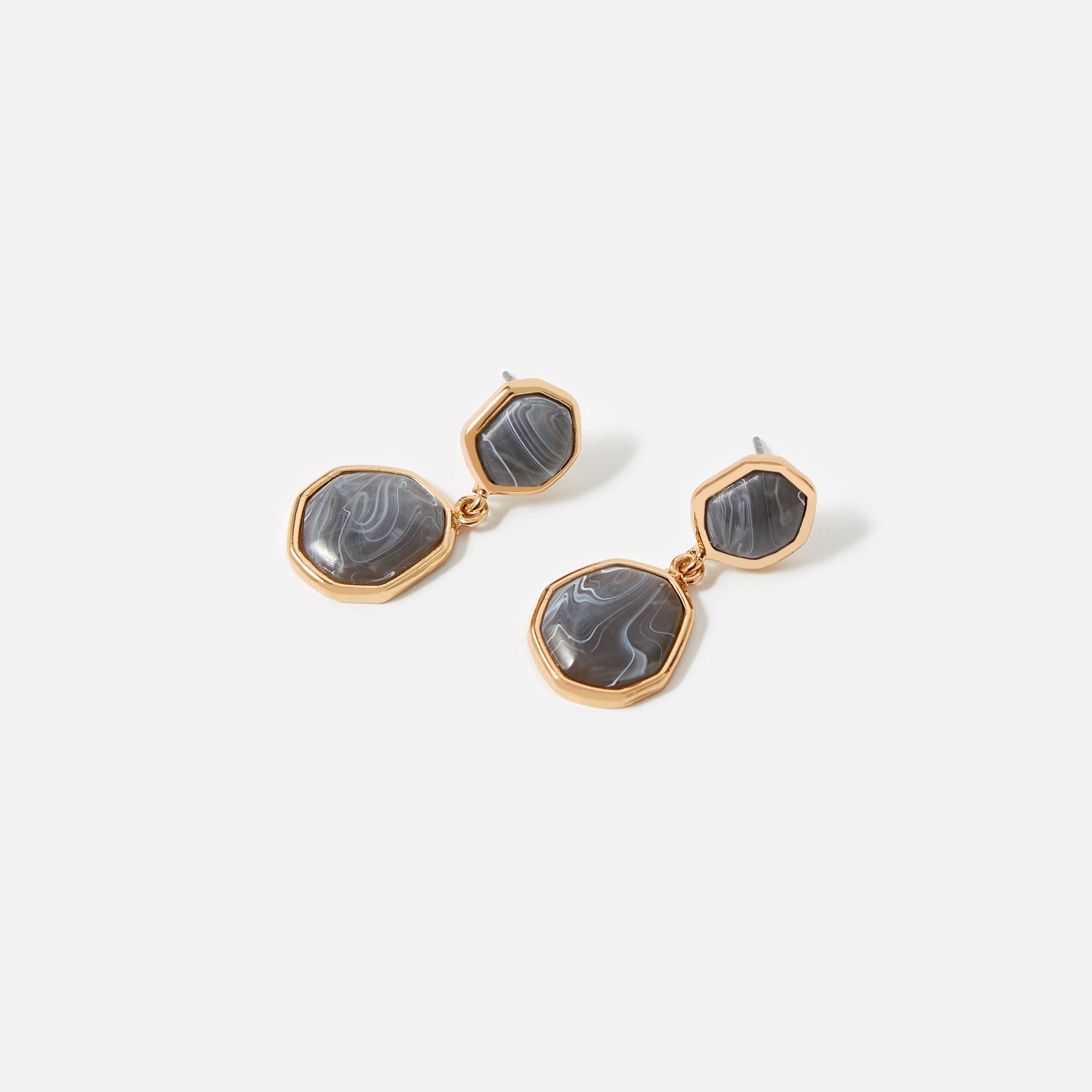 Accessorize London Women's grey Dfg Country Retreat Encased Stone Drop E