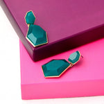 Accessorize London Women's Reconnected Statement Stone Earring