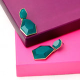 Accessorize London Women's Reconnected Statement Stone Earring