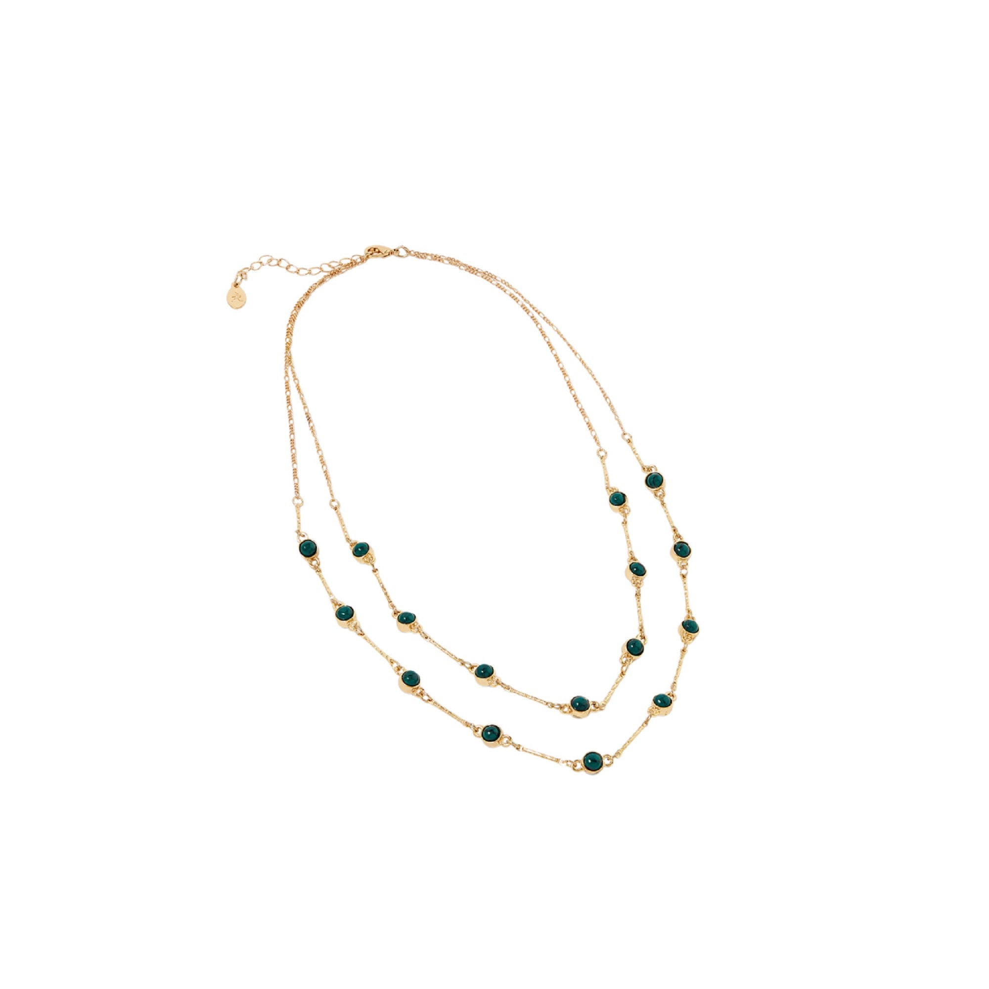 Accessorize London Women's Reconnected Beaded Station Multirow Necklace