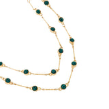 Accessorize London Women's Reconnected Beaded Station Multirow Necklace