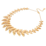 Accessorize London Women's Country Retreat Leaf Collar Necklace