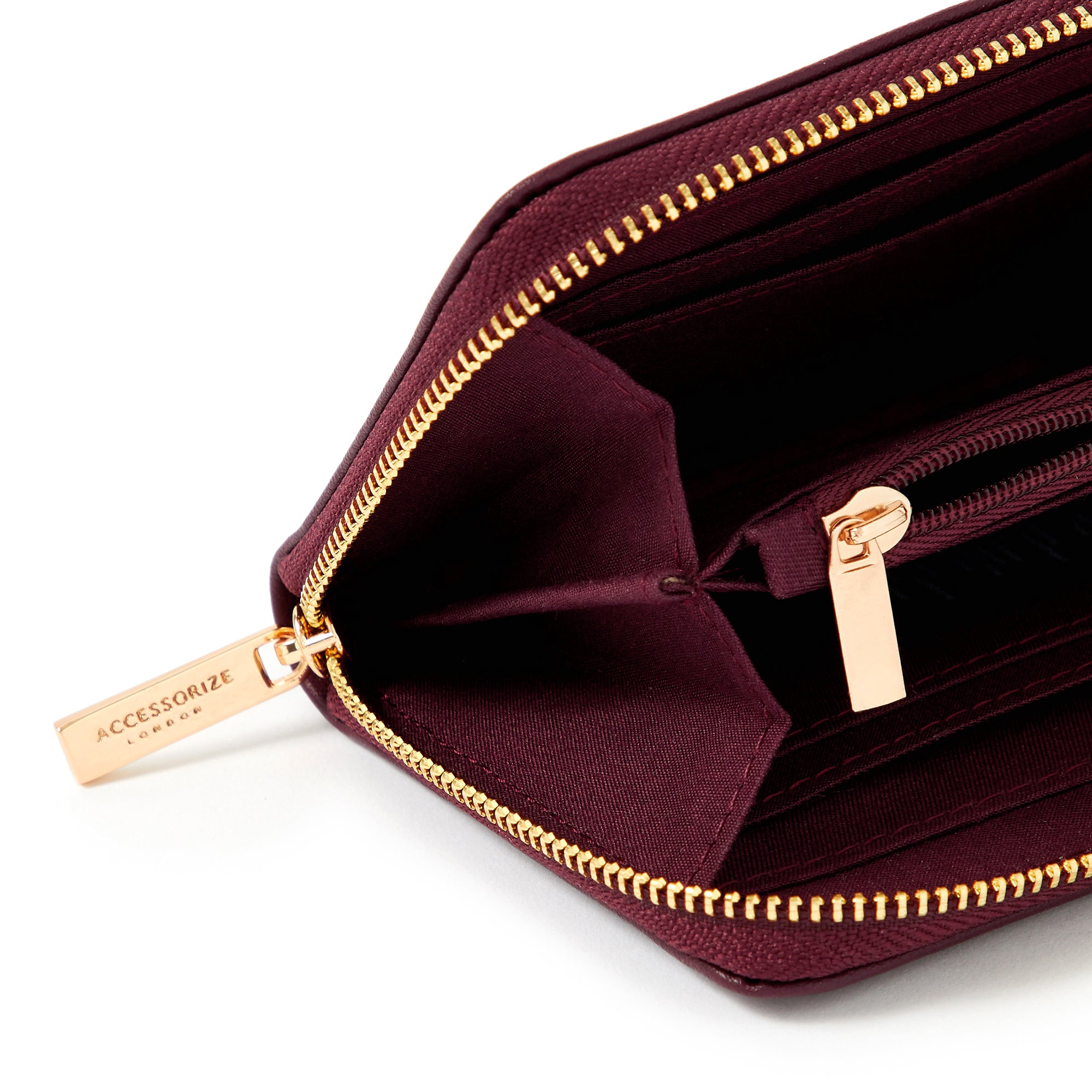 KW104- Women Bifold Leather Wallet with Zipper Pocket Case – VULKIT