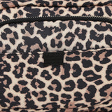Accessorize London Women's Faux Leather Leopard Megan Nylon Large Sling Bag