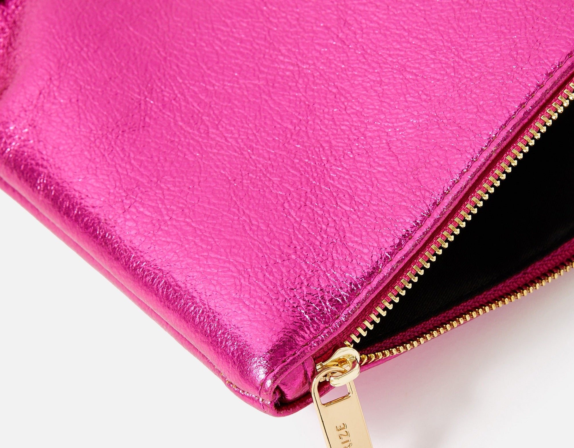 Accessorize London Foldover Clutch Bag Pink