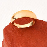 Accessorize London Women's Reconnected Round Edge Band Ring Medium