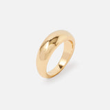 Accessorize London Women's Reconnected Round Edge Band Ring Large