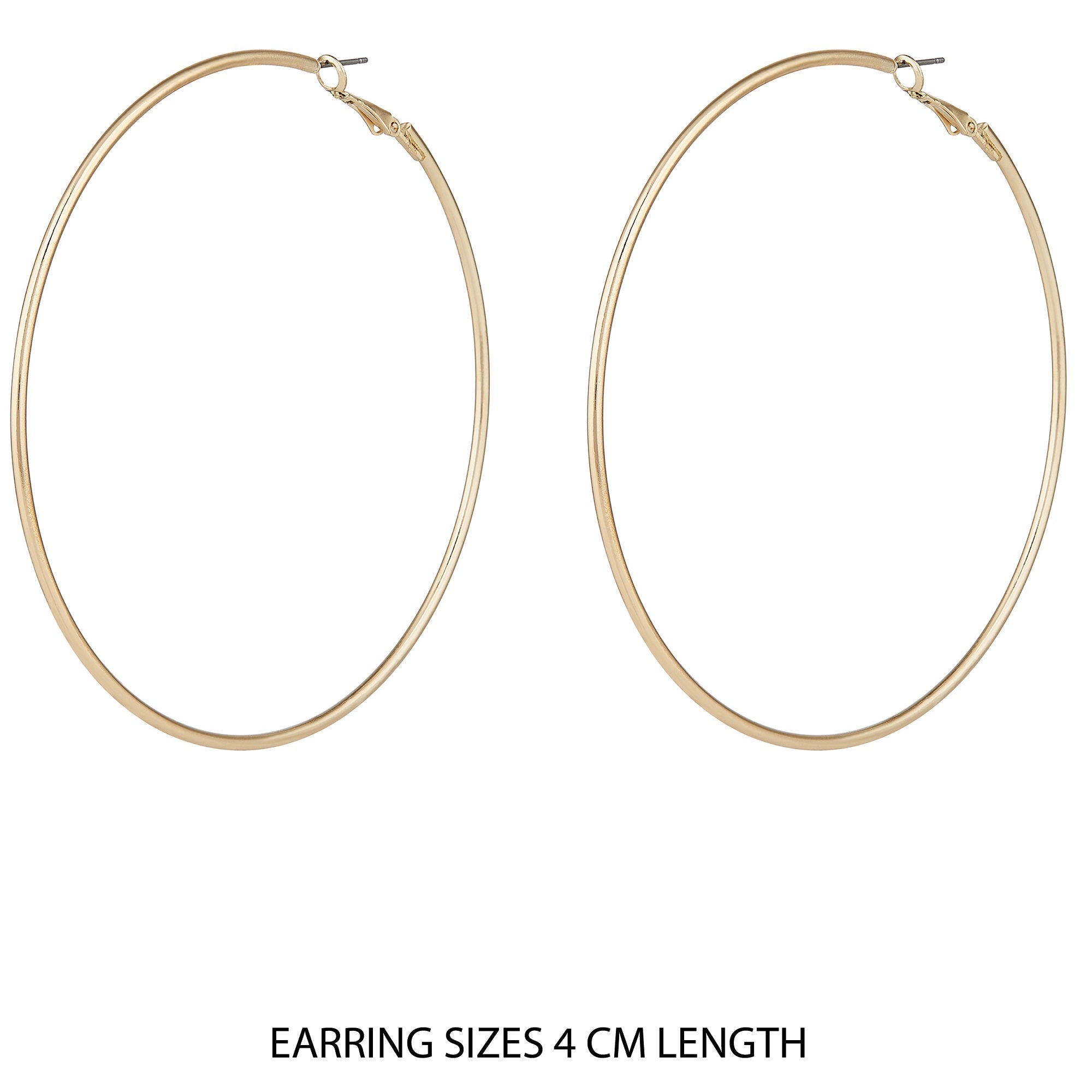 Buy Symmetrical Twisted Gold Hoop Earrings Online from Vaibhav Jewellers