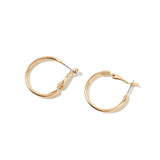 Accessorize London Women's Small Simple Hoop Earrings