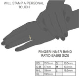 Accessorize London Women's Gold Plated C Initial Ring Large