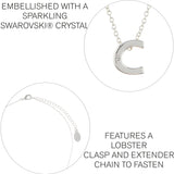 Accessorize London Women's C Initial Pendant Necklace