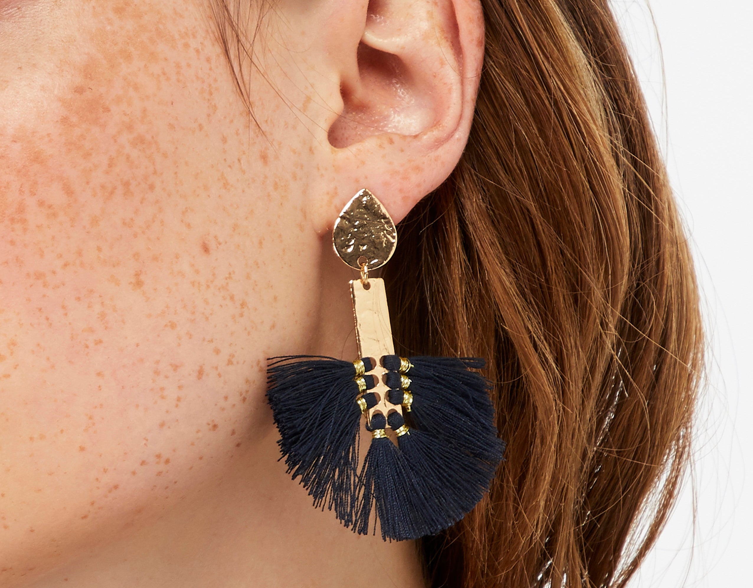 Accessorize London Women's Tribal Warrior Statement Earrings
