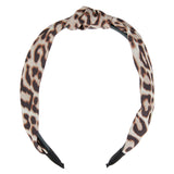 Leopard print alice hair band