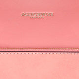 Accessorize London Women's Faux Leather Coral Spacious Emily Tote Bag