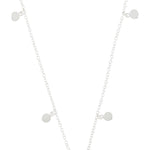 Accessorize London Women's Silver Discy Chain Pendant Necklace