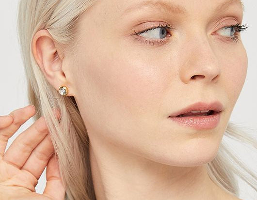 Accessorize London Women's Swarovski Crystal Simple Stud Earrings