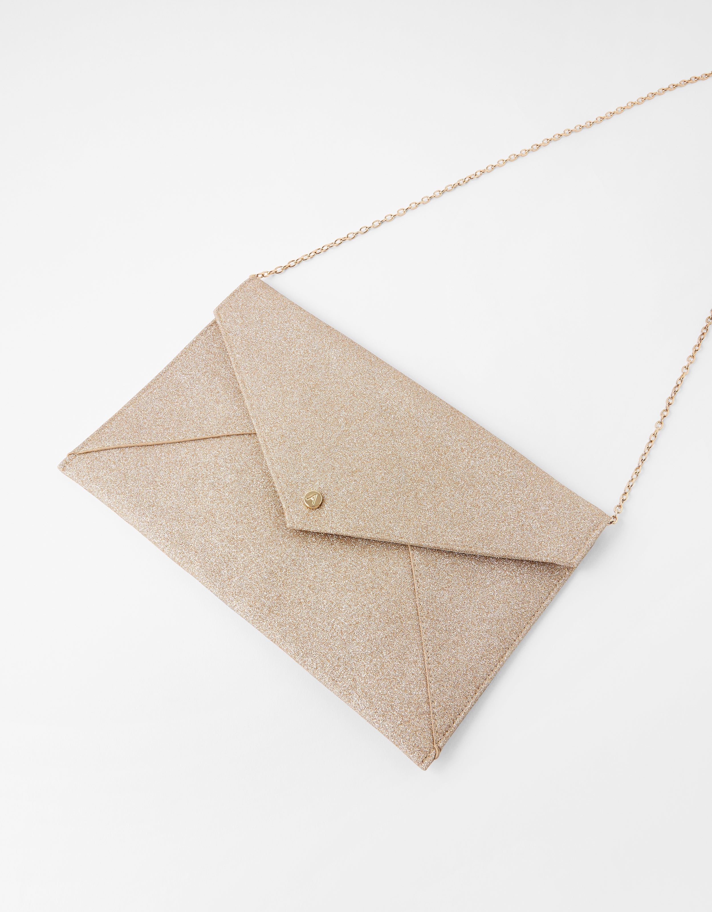 Envelope clutch gold best sale