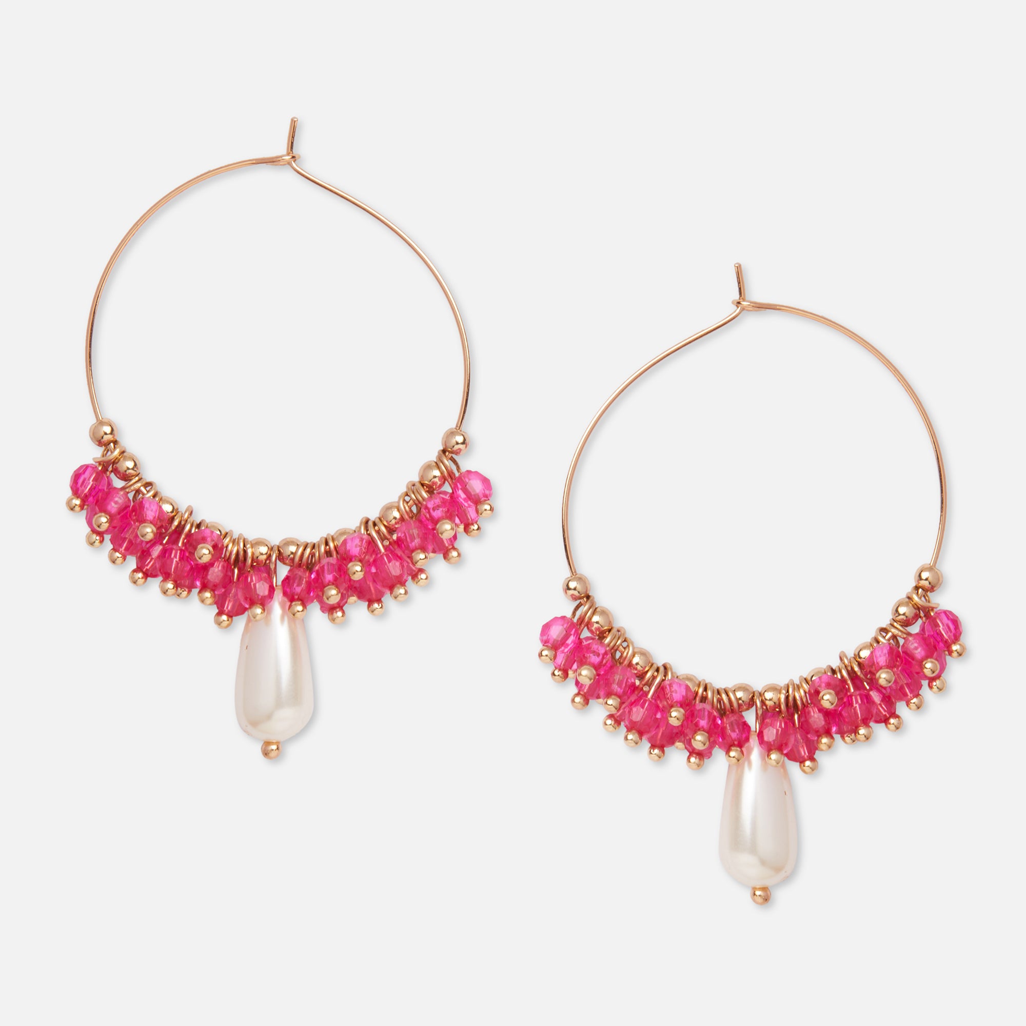 Pink on sale earrings accessorize