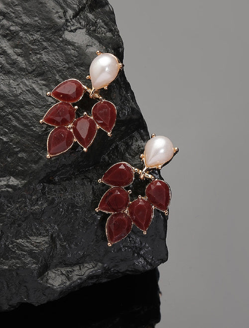 Accessorize London Women's Tear Drop Shape Short Drop Earrings