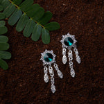 Accessorize London Silver Plated Short Drop Earring Metal Drops & Danglers