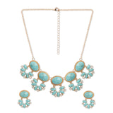 Accessorize London Turquoise Necklace Set