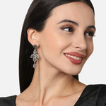 Accessorize London Women's Mother Of Pearl Long Earrings