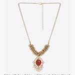 Accessorize London Women's Golden Beads Jewelry Set