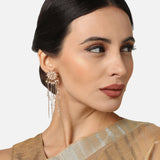 Accessorize London Women's Pearl Long Drop Earring