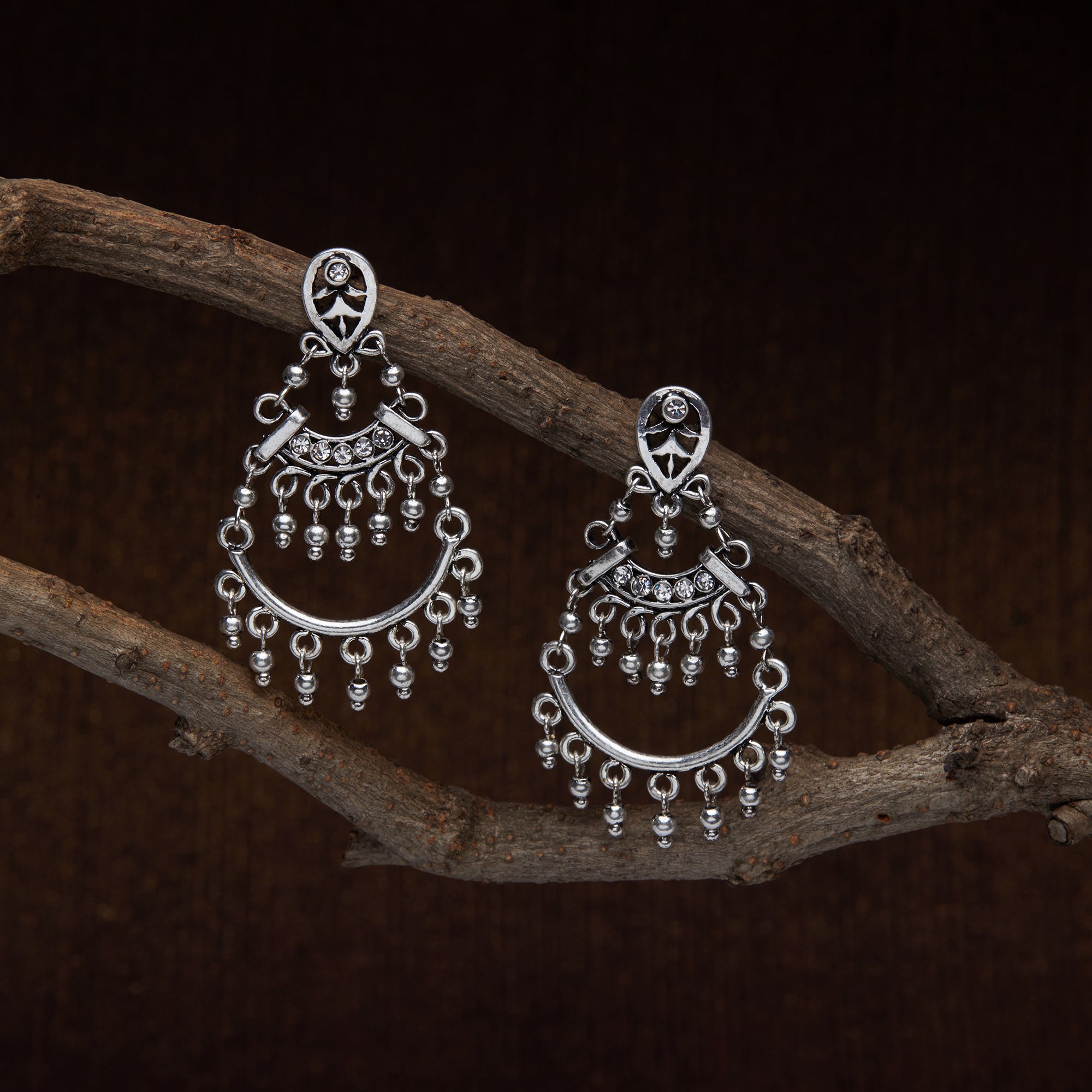 OXIDISED SILVER CHANBALIS