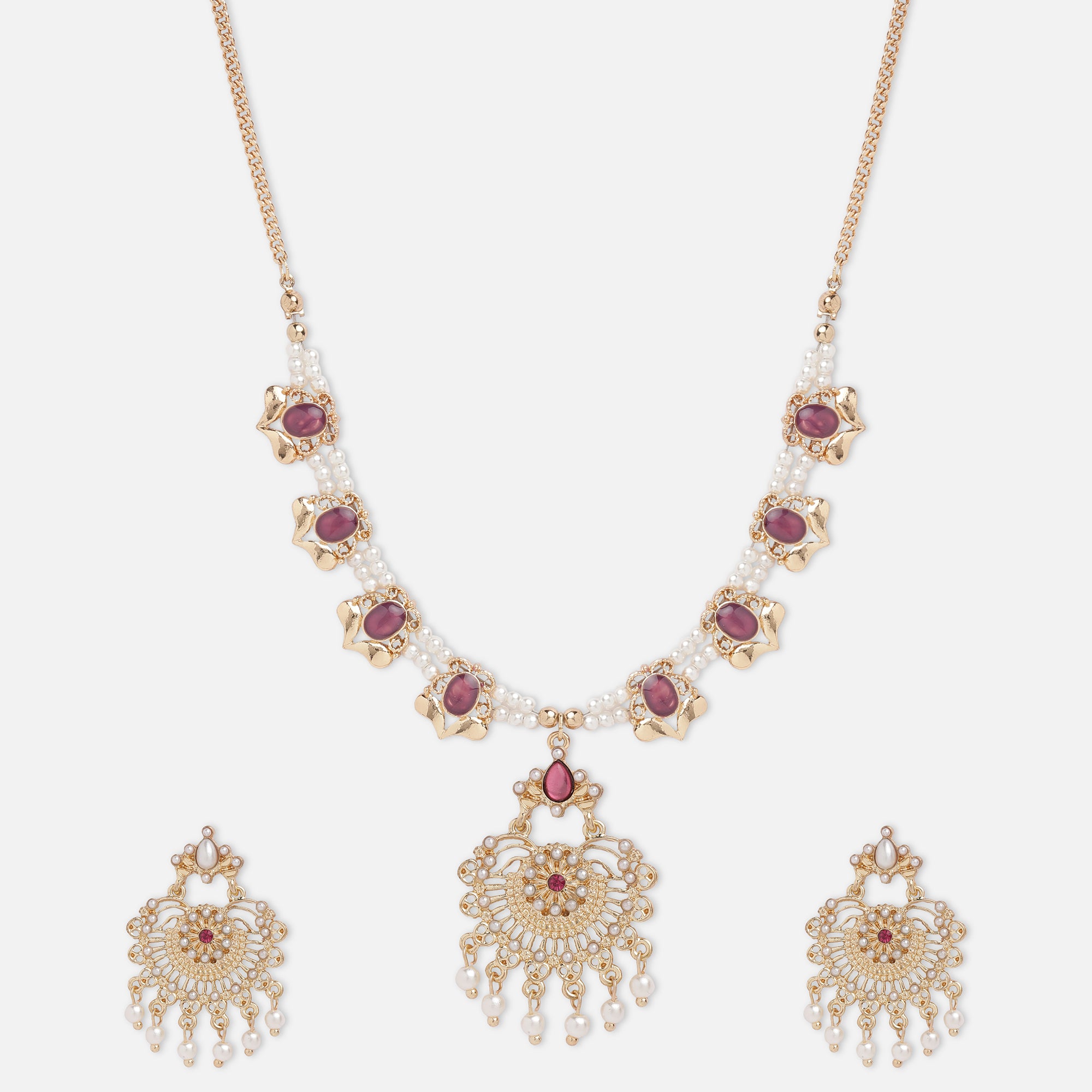 Accessorize London Women's Golden Jewelry Set