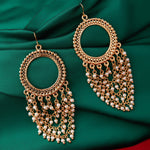 Accessorize London Pearl Multi Layer Long Drop Earring