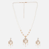 Accessorize London Women's Tear Drop Pearl Jewelry Set